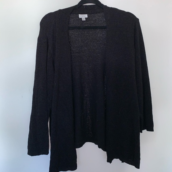 Avenue Black Knit Cardigan - Picture 1 of 3